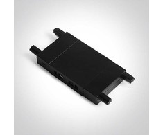 Magnetinių bėgelių FLAT tiesus sujungimas, juodas, 43004FF/B