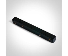 Magnetinių bėgelių MINI/MIDI/MAXI elektrinis sujungimas, 48V, juodas, 42004B/B