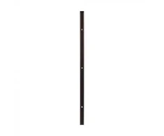 V-tac Magnetinių sistemų paviršinis bėgelis ULTRA THIN, juodas, 1m