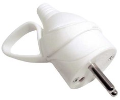 Maitinimo kištukas MALE IP20, baltas