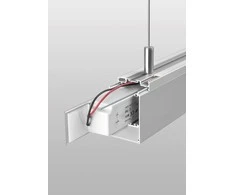 Pakabinamas LED profilis DES, anoduoto sidabro sp., 2m