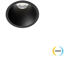 10W LED įleidžiamas šviestuvas DYLAN, juodas, 3000K, dimeriuojamas, 4311201-D1