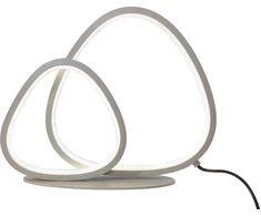 15W LED stalo šviestuvas HELIX, sidabro sp., 3000K, 4348800