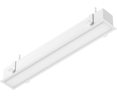 18,3W linijinis įleidžiamas šviestuvas X-LINE G/K LED, anoduoto aliuminio sp., 4000K, IP44