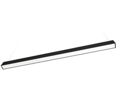 Pakabinamas šviestuvas 20/30/40W LED paviršinis/pakabinamas linijinis šviestuvas KOLINE K2 PROFESSIONAL, juodas, 3000/4000/6500K