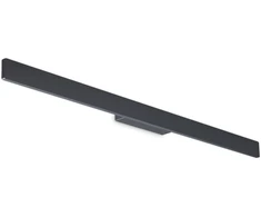 Ideal Lux 20W LED linijinis sieninis šviestuvas LINEA, antracito sp., 3000K, IP54, 313467