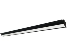 22W LED linijinis užglaistomas šviestuvas SASA, juodas, 4000K, 860mm, 3917-04086-4-B-P-N