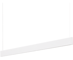 Pakabinamas šviestuvas 24W LED pakabinamas linijinis šviestuvas STEEL, baltas, 3000K, šviestuvai gali būti jungiami į liniją, 368795