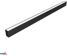 Pakabinamas šviestuvas 25-40W LED linijinis šviestuvas LARQUES, 120cm, juodas, 3000/3500/4000K
