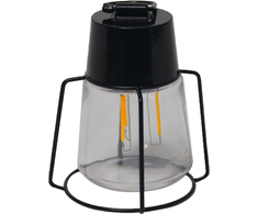 Pakabinamas šviestuvas 2,6W LED pakabinamas/mobilus įkraunamas šviestuvas, juodas, 3000-6000K, dimeriuojamas, IP44