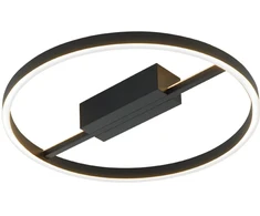 29W LED lubinis šviestuvas MALVINA, juodas, 3000K, 4348300