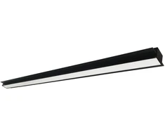 30W LED linijinis užglaistomas šviestuvas SASA, juodas, 4000K, 1140mm, 3917-04114-4-B-P-N