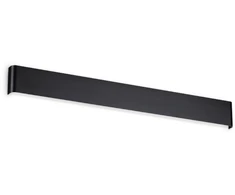 Ideal Lux Sieninis šviestuvas Delta Ap D083 4000K Nero
