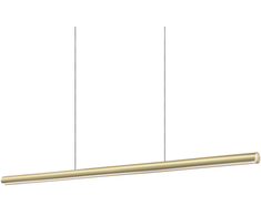 Pakabinamas šviestuvas 35W LED pakabinamas linijinis šviestuvas DORICA, žalvario sp., 3000K, dimeriuojamas, 366449