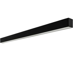 Lubinis šviestuvas Italux 35W LED paviršinis linijinis šviestuvas TRAVERSI RX, matinės juodos sp., 3000K