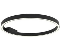 Bikuvalt 37W LED lubinis šviestuvas, juodas, 3000K, dimeriuojamas, 60cm, 23025