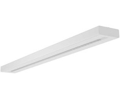 Pakabinamas šviestuvas 40/36/30/25W LED linijinis šviestuvas LINEAR INDIVILED DIRECT 1200, baltas, 3000K, 90°, su 3h avariniu moduliu
