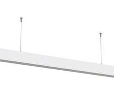 Pakabinamas šviestuvas 40W LED pakabinamas linijinis šviestuvas, baltas, 6000K