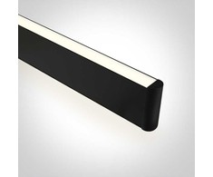 Pakabinamas šviestuvas 40W LED pakabinamas linijinis šviestuvas, juodas, 4000K, 38140AU/B/C