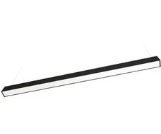 Pakabinamas šviestuvas 40W LED paviršinis/pakabinamas linijinis šviestuvas KOLINE K2 PROFESSIONAL, juodas, 3000/4000/6500K