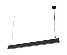 Pakabinamas šviestuvas 42W LED pakabinamas linijinis šviestuvas OFFICE LINE, juodas, 4000K, dimeriuojamas