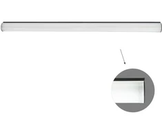 48W LED linijinis paviršinis šviestuvas TUBE, juodas, 4000K, 1500mm, dimeriuojamas, 3919-01150-4-B-D1