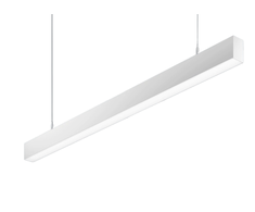 Pakabinamas šviestuvas 49,5W pakabinamas linijinis šviestuvas X-LINE SLIM L-DOWN LED, baltas, 4000K, 2258mm