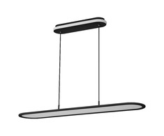 Pakabinamas šviestuvas 57W LED pakabinamas linijinis šviestuvas OFFICE LINE, juodas, 4000K, dimeriuojamas