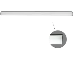 58W LED linijinis paviršinis šviestuvas TUBE, juodas, 3000K, 1800mm, 3919-01180-3-B-N
