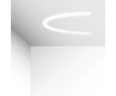 58W LED užglaistomas šviestuvas SEMI, baltas, 3000K, 1500mm, dimeriuojamas, 3918-0415-3-W-D4