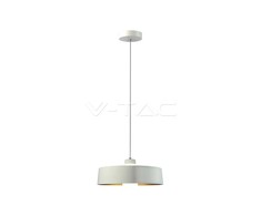 Pakabinamas šviestuvas 7W pakabinamas LED šviestuvas V-TAC, Ø340, baltas, metalas / akrilas, 3000K (šiltai balta)