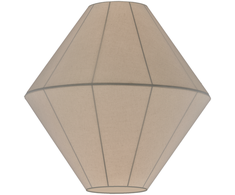 Pakabinamas šviestuvas 8,5W LED šviestuvo gaubtas su šviečiančia dalimi TOTEM, kreminės sp., 2700K, K1029190