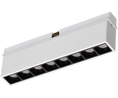 8W LED šviestuvas į magnetinės sistemos STICK bėgelį, baltas, 3000K, 48V, dimeriuojamas, 40°, 364094