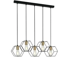 Italux Pakabinamas šviestuvas Aina PND-74889-5-BK