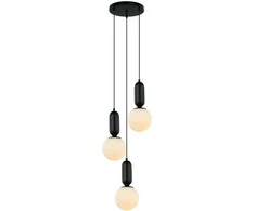 Italux Pakabinamas šviestuvas Aldeva PND-02340-3S-BK