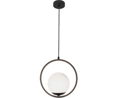 Pakabinamas šviestuvas ANOUK, E14, juodos/baltos sp., 4234300