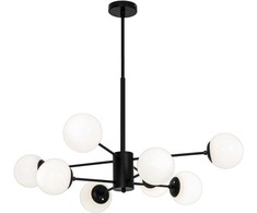 Pakabinamas šviestuvas ANOUK, G9, juodos/baltos sp., 4228500