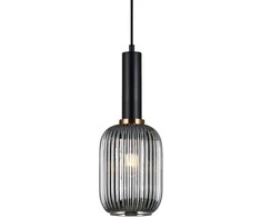 Italux Pakabinamas šviestuvas PND-5588-1M-BK+SG
