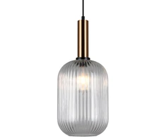 Italux Pakabinamas šviestuvas PND-5588-1L-BRO+CL