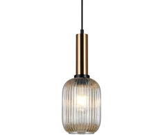 Italux Pakabinamas šviestuvas PND-5588-1M-BRO+AMB