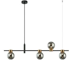 Italux Pakabinamas šviestuvas Bletter PND-5225-4-BK-SG