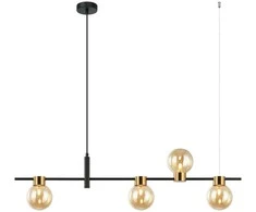 Italux Pakabinamas šviestuvas Bletter PND-5225-4-BK-AMB