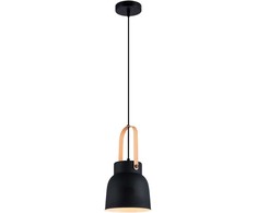 Pakabinamas šviestuvas CARLA, E27, juodas, 4231501