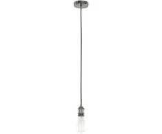 Italux Pakabinamas šviestuvas DS-M-034 SHINY Juodas