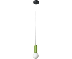 Pakabinamas šviestuvas CONCRETE MIC, G9, žalias