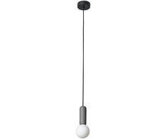 Pakabinamas šviestuvas CONCRETE MIC, G9, tamsiai pilkas