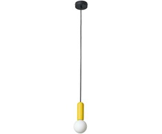 Pakabinamas šviestuvas CONCRETE MIC, G9, geltonas