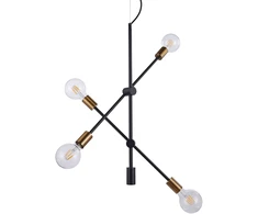 Italux Pakabinamas šviestuvas MD-BR-262002-D4-G/B