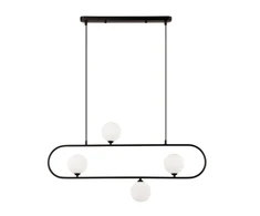 Bikuva.lt Pakabinamas šviestuvas FANCY 4/LIGHTS, G9, juodas, 4229800