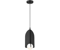 Pakabinamas šviestuvas FEDORA, G9, juodos/baltos sp., 4324900